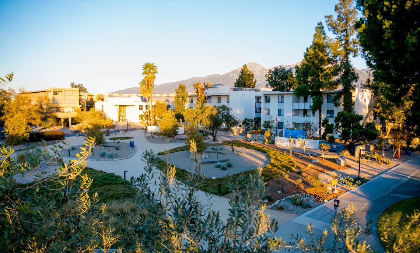 Aerial of Pitzer Campus